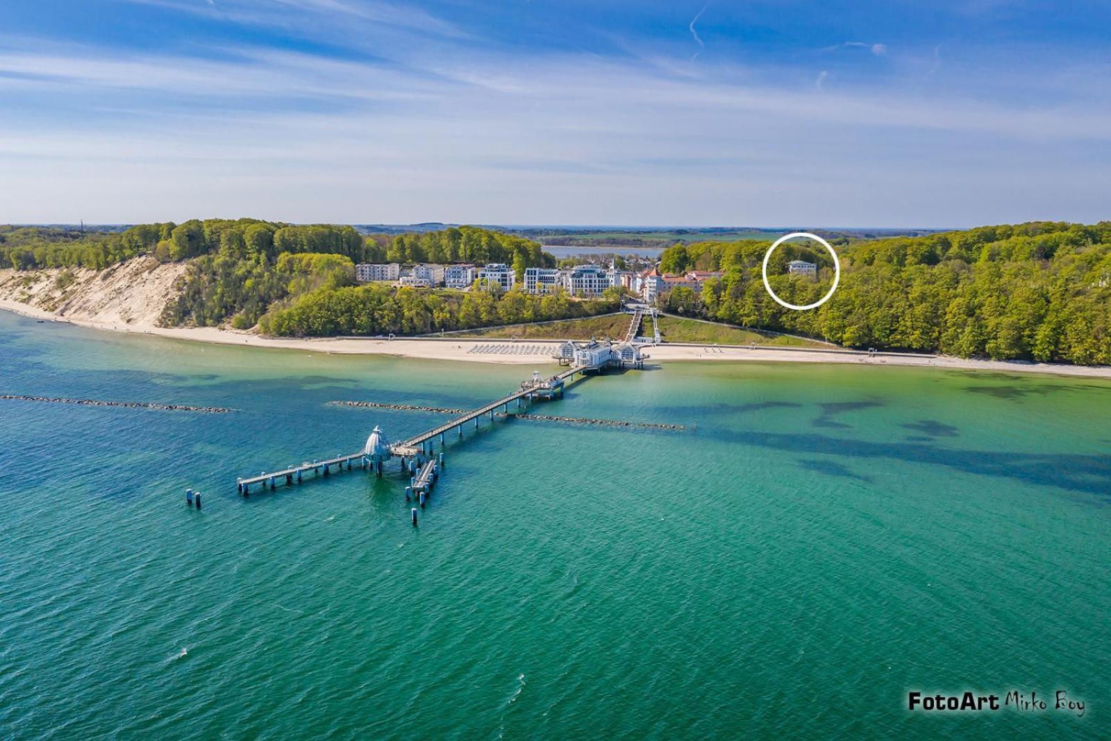 " Residenz Seeblick" Studio 27 Mit Seitlichem Ostseeblick Sellin (Rugen) Exterior foto